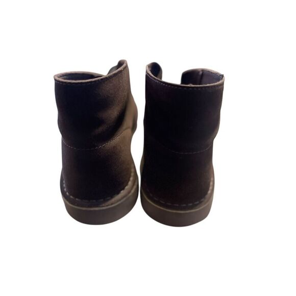 Clarks Mens Brown Bushacre 3 Sand Suede Leather Lace Up Ankle Boots Size 12 - Picture 4 of 13